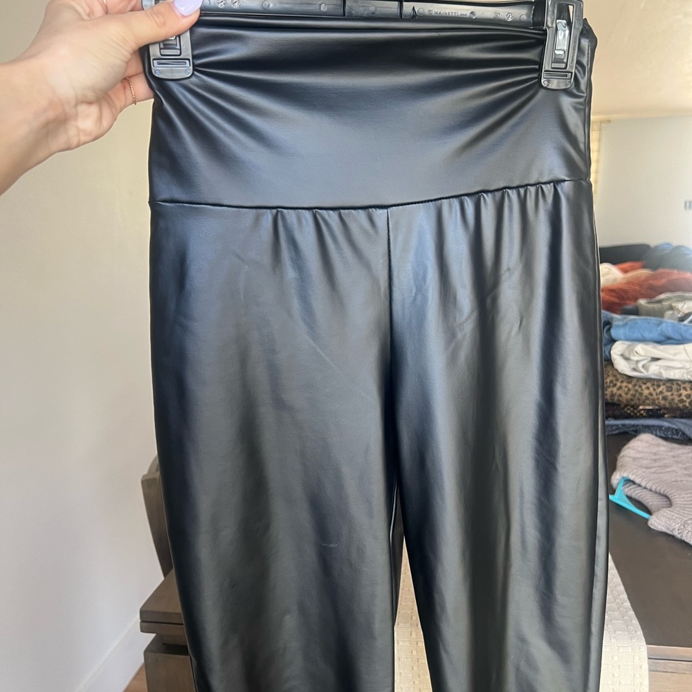 Faux Leather Leggings